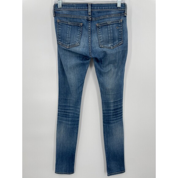RAG & BONE Distressed Skinny Jeans Size 25 - Picture 4 of 8